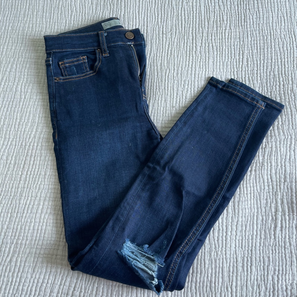 Topshop Jamie dark blue Jean - size 26